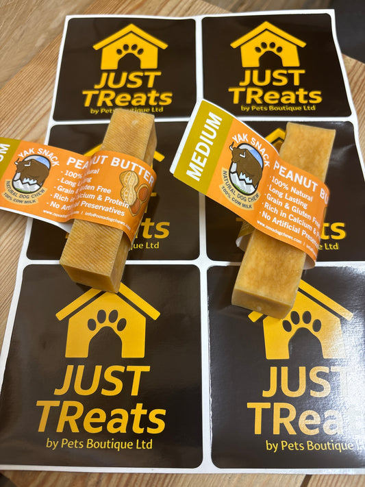 Yak Chews 100% Natural Dog Treats Medium