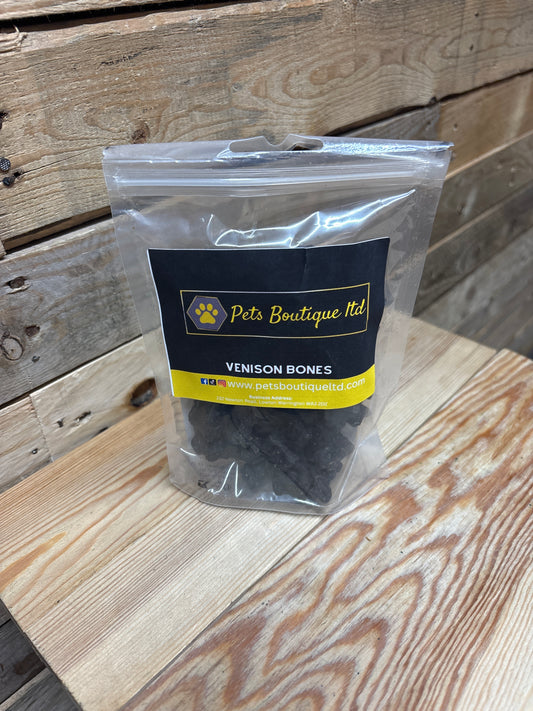Pets Boutique Natural Venison Bones Training Treats