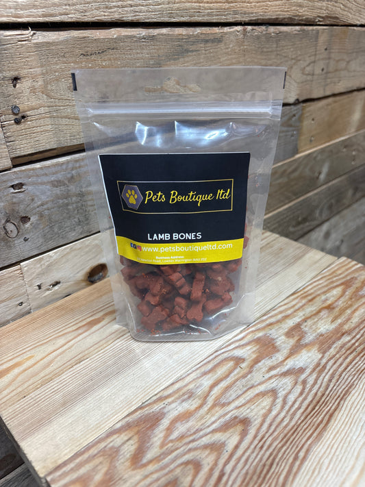 Pets Boutique Natural Lamb Bones Training Treats