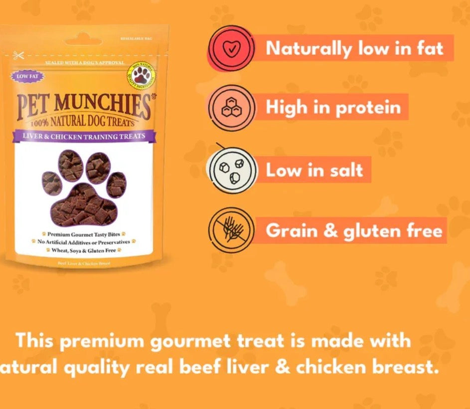 Liver And Chicken Training Treats - 50g