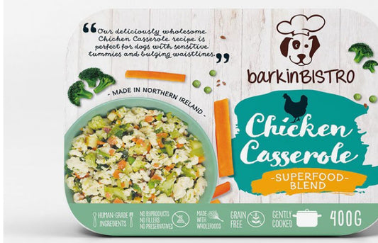 Barkin Bistro - Gently Steamed Chicken Casserole - 400g