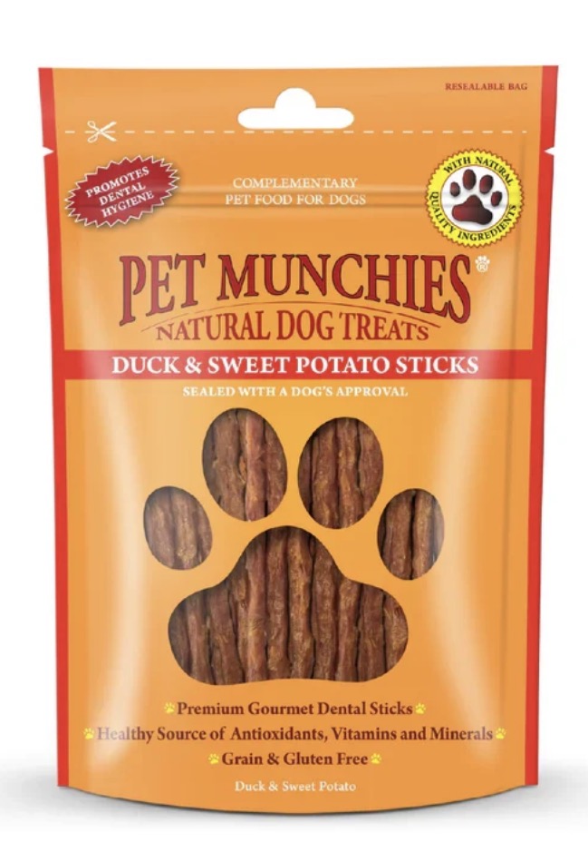 Duck And Sweet Potato Sticks-90g