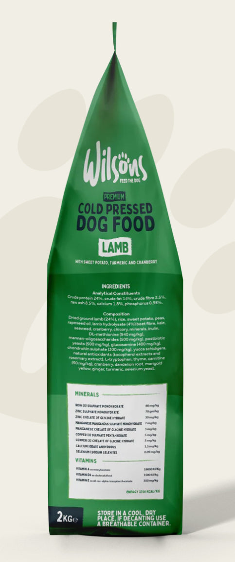 Cold Pressed Lamb- This Is Not Kibble- 2kg 👌🏻