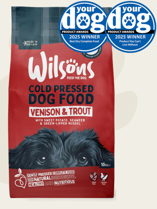 Cold Pressed Venison And Trout - This Is Not Kibble- 2kg 👌🏻