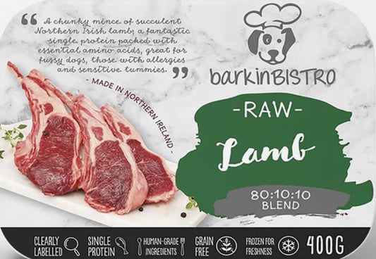 Barkin Bistro- Lamb - 80/10/10 - 400g