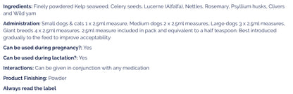 Dorwest - Keeper's Mix For Dogs And Cats - 250g